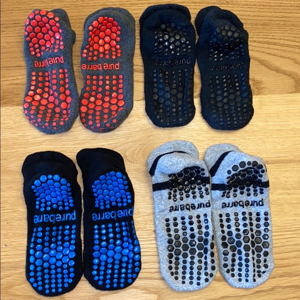 PURE BARRE sticky socks